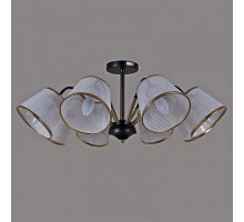 Люстра на штанге ILLUMICO  IL0344-8CSQ-79 BK AB