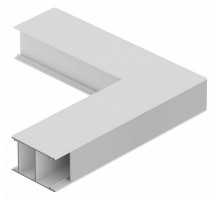 Соединитель угловой L-образный накладной 6063 LINE 3556 0272808