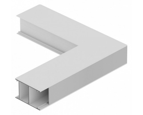 Соединитель угловой L-образный накладной 6063 LINE 3556 0272808