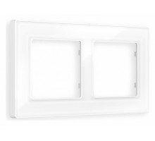 Рамка на 2 поста Ambrella Volt Arctic AF580102