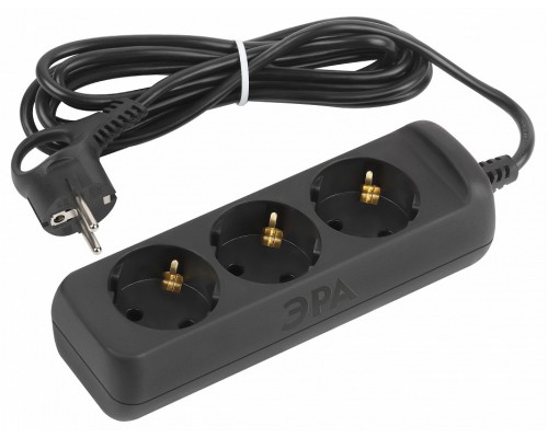 Удлинитель Эра  UX-3e-3m-B