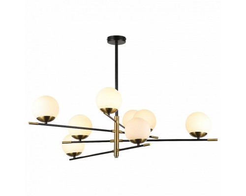 Люстра на штанге ILLUMICO IL0063 IL0063-8P-79 BK COP Люстра на штанге ILLUMICO IL0063 IL0063-8P-79 BK COP