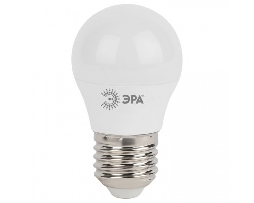 Лампа светодиодная Эра Стандарт E27 7Вт 4000K LED P45-7W-840-E27