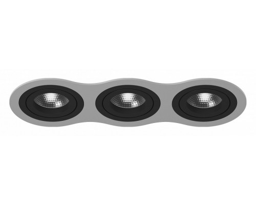 Встраиваемый светильник Lightstar Intero 16 triple round i639070707 Встраиваемый светильник Lightstar Intero 16 triple round i639070707