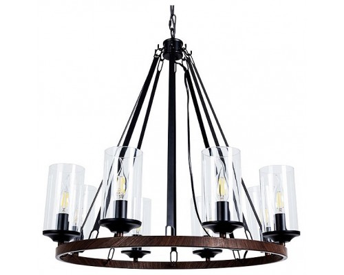 Подвесная люстра Arte Lamp Dalim A7014SP-8BK Подвесная люстра Arte Lamp Dalim A7014SP-8BK