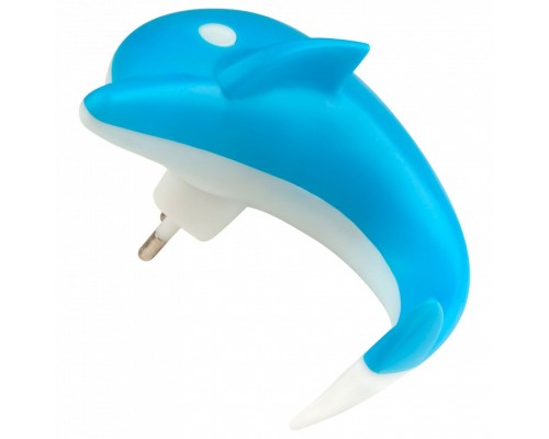 Ночник Uniel DTL-301 DTL-301-Дельфин/Blue/4LED/0,5W Ночник Uniel DTL-301 DTL-301-Дельфин/Blue/4LED/0,5W