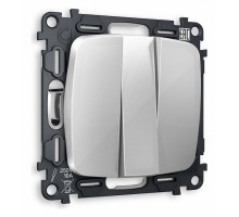 Выключатель трехклавишный без рамки Ambrella Volt Quant MO405010