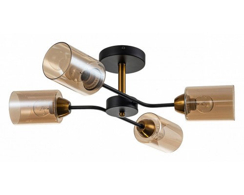 Люстра на штанге Escada Vertigo 1131/4P Black/Gold Люстра на штанге Escada Vertigo 1131/4P Black/Gold