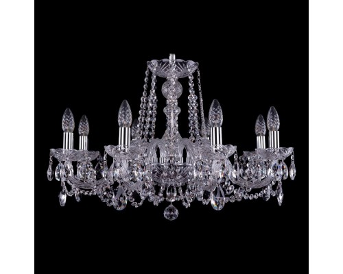 Подвесная люстра Bohemia Ivele Crystal 1402 1402/8/240/Ni Подвесная люстра Bohemia Ivele Crystal 1402 1402/8/240/Ni
