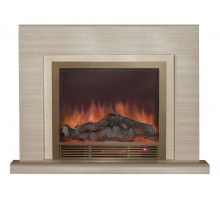 Комплект из электрокамина напольного и портала (147.5x40x117.2 см) Астория Delux Sharm 39 BR АС000010