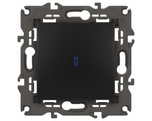 Выключатель одноклавишный с подсветкой без рамки Эра Эра Elegance 14-1102-05