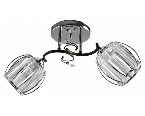 Люстра на штанге  04631-0.3-02 CR+BK