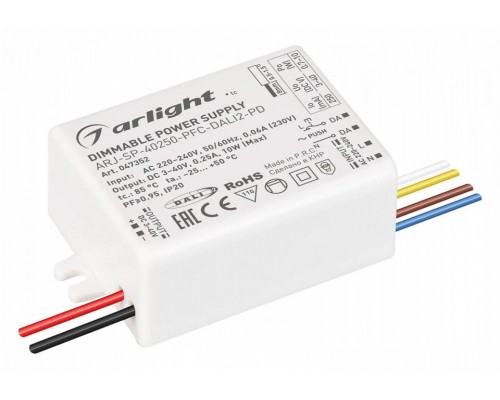 Блок питания с проводом Arlight ARJ 0047352 Блок питания с проводом Arlight ARJ 0047352