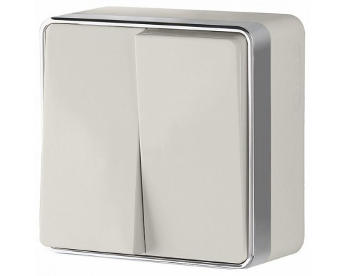 Выключатель двухклавишный Werkel Gallant 2 W5020003 Выключатель двухклавишный Werkel Gallant 2 W5020003