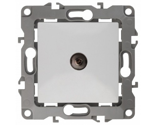 ТВ-розетка проходная без рамки Эра Эра 12 12-3102-01