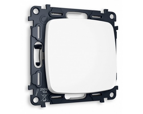 Выключатель одноклавишный без рамки Ambrella Volt Quant MO121010