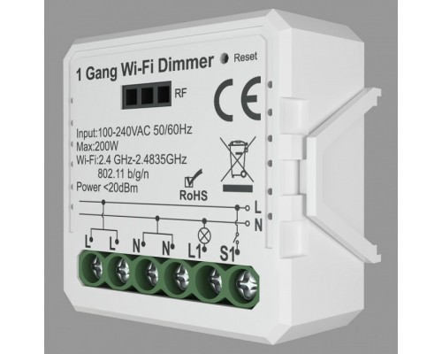 Контроллер-диммер Wi-Fi для смартфонов и планшетов Denkirs Relay RL1003-DM Контроллер-диммер Wi-Fi для смартфонов и планшетов Denkirs Relay RL1003-DM