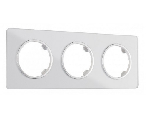 Рамка на 3 поста Arte Milano am-502.13 502.13-3.silver Рамка на 3 поста Arte Milano am-502.13 502.13-3.silver