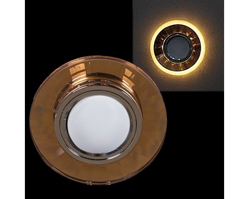 Встраиваемый светильник  16312-9.0-001LF MR16+LED3W TEA