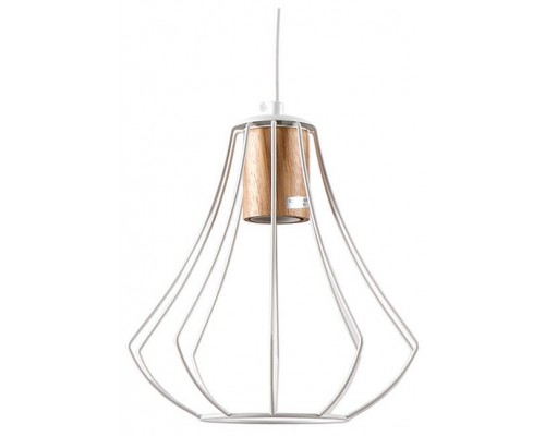 Подвесной светильник Imex MD.9052 MD.9052-1-P-WH+WOOD