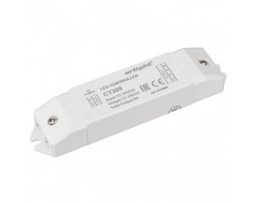 Контроллер-регулятор цвета RGB Arlight CT309 (12-24V, 108-216W) Контроллер-регулятор цвета RGB Arlight CT309 (12-24V, 108-216W)