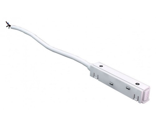 Токопровод концевой iLedex Technical VISION48/22 POWER INN 4822-L390-WH Токопровод концевой iLedex Technical VISION48/22 POWER INN 4822-L390-WH