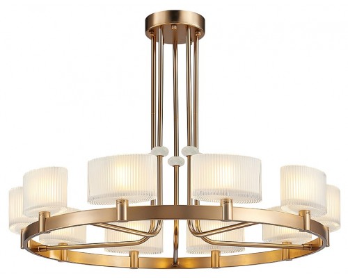 Люстра на штанге Newport 4330 4338+2/C new gold