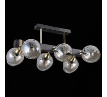 Люстра на штанге ILLUMICO  IL9736-6CSQ-79 BK AB