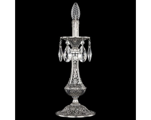 Настольная лампа декоративная Bohemia Ivele Crystal 7100 71100L/1-37 NB Настольная лампа декоративная Bohemia Ivele Crystal 7100 71100L/1-37 NB