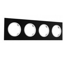 Рамка на 4 поста Arte Milano am-502.01 502.01-4.black