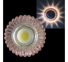 Встраиваемый светильник  42230-9.0-001PL MR16+LED3W PK