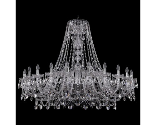 Подвесная люстра Bohemia Ivele Crystal 1411 1411/24/530/Ni Подвесная люстра Bohemia Ivele Crystal 1411 1411/24/530/Ni