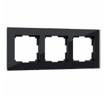 Рамка на 3 поста Werkel Favorit (черный) W0031108