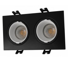 Встраиваемый светильник Denkirs Rodvig DK3072-BK+WH