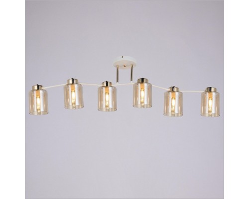Светильник на штанге ILLUMICO  IL6111-6COU-79 WH GD Qui