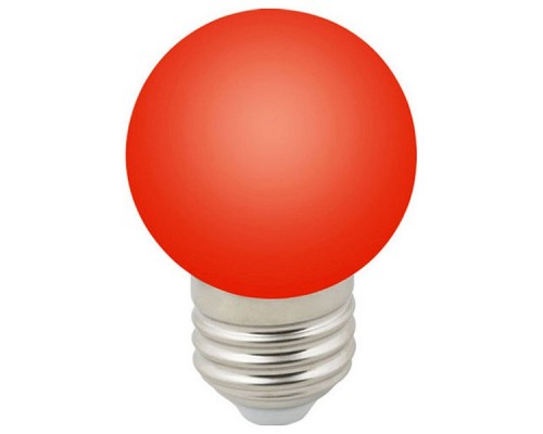 Лампа светодиодная Volpe Sky E27 1Вт K LED-G45-1W/RED/E27/FR/С Лампа светодиодная Volpe Sky E27 1Вт K LED-G45-1W/RED/E27/FR/С