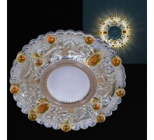 Встраиваемый светильник 14339-9.0-001LD MR16+LED3W WT+TEA