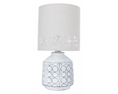 Настольная лампа декоративная Arte Lamp Bunda A4007LT-1WH Настольная лампа декоративная Arte Lamp Bunda A4007LT-1WH