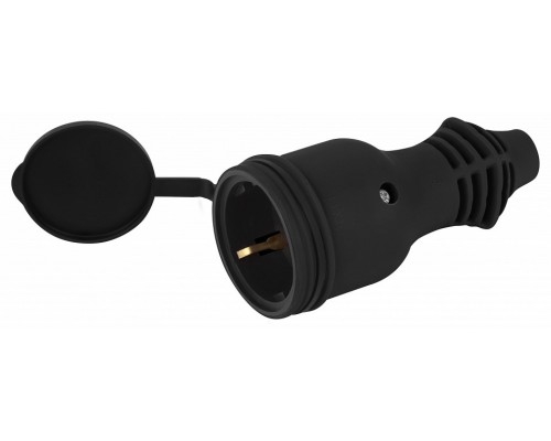 Розетка с заземлением Эра  RX11-B-IP44