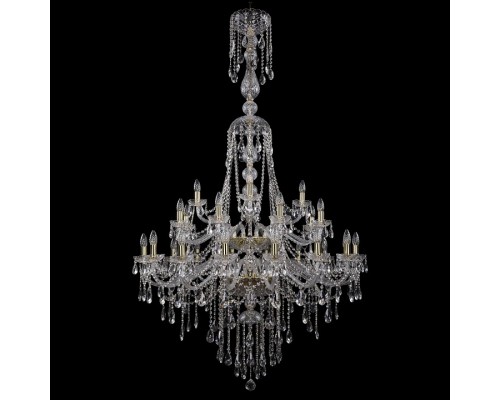 Подвесная люстра Bohemia Ivele Crystal 1415 1415/16+8+4/400/XL-185/2d/G Подвесная люстра Bohemia Ivele Crystal 1415 1415/16+8+4/400/XL-185/2d/G