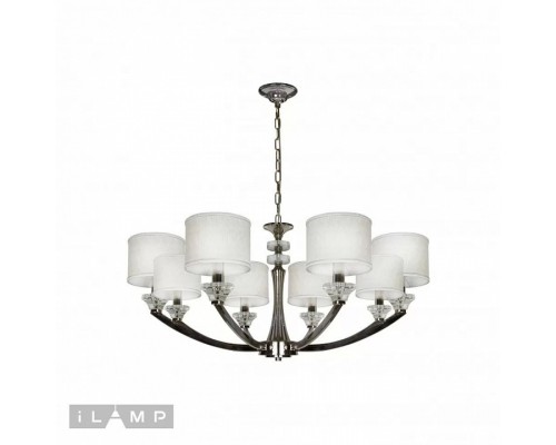 Подвесная люстра iLamp Oxford 85175/8 CR Подвесная люстра iLamp Oxford 85175/8 CR