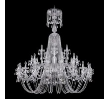 Подвесная люстра Bohemia Ivele Crystal 1402 1402/20+10+5/530/XL-165/Ni