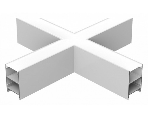 Соединитель угловой X-образный накладной 6063 LINE 3556 0272813