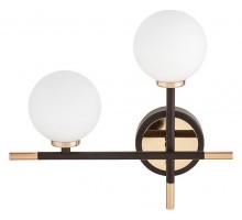 Бра LUMINA DECO Marsiada LDW 6033N-2 BK+FGD