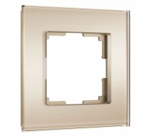 Рамка на 1 пост Werkel Senso (шампань, стекло soft-touch) W0013111