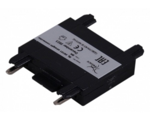 Соединитель линейный для треков RL 06101 straight connector BK