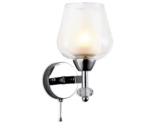 Бра Ambrella Traditional 7 TR3158 CH/CL хром/прозрачный E27 max 40W 253*145*193 Бра Ambrella Traditional 7 TR3158 CH/CL хром/прозрачный E27 max 40W 253*145*193
