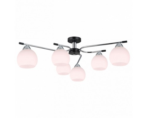 Потолочная люстра ILLUMICO LIBRA IL0638-6CSQ-24 CR BK LIBRA