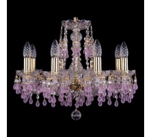 Подвесная люстра Bohemia Ivele Crystal 1410 1410/8/160/G/V7010