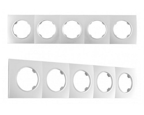 Рамка на 5 постов Arte Milano am-502.04 502.04-5.silver Рамка на 5 постов Arte Milano am-502.04 502.04-5.silver